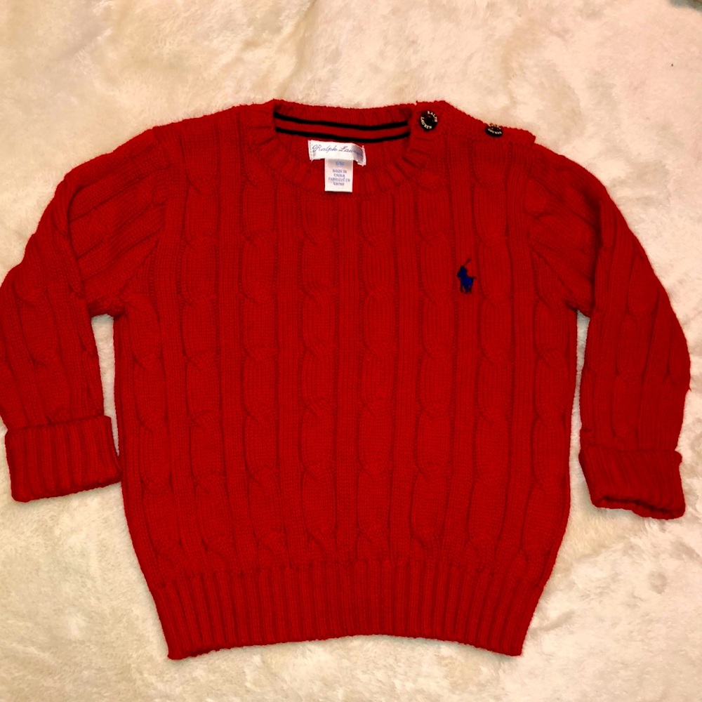 COPY - Ralph Lauren Red Sweater
